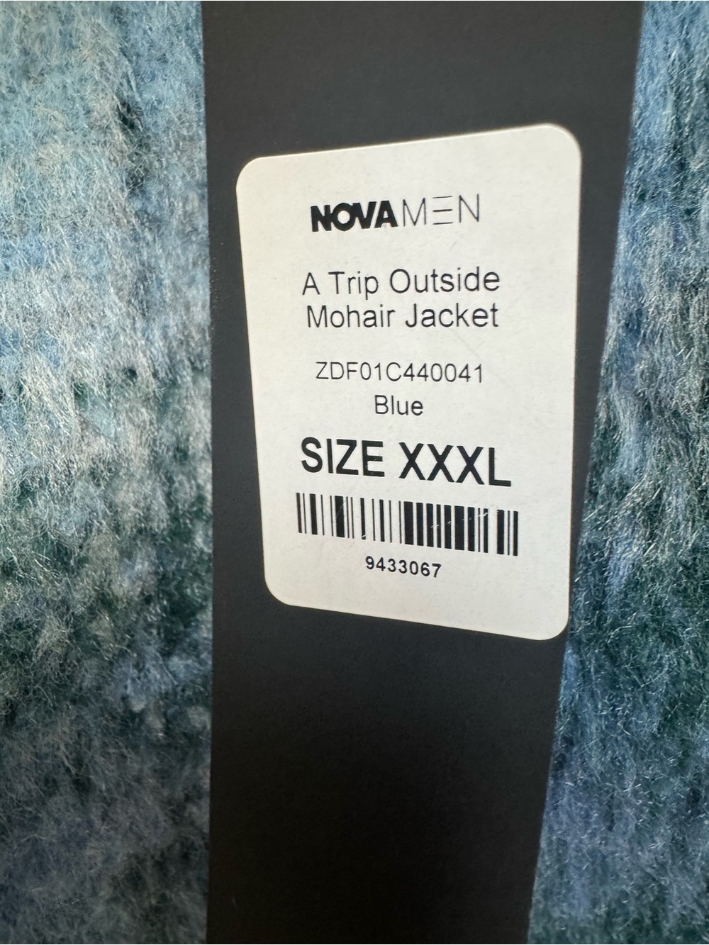 Fashion Nova Men's A trip outside mohair Jacket. XXXL. NWT - Picture 6 of 7